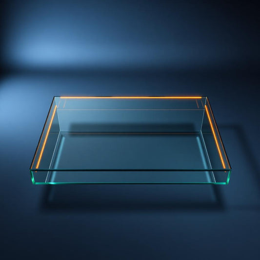Beveled coffee table top