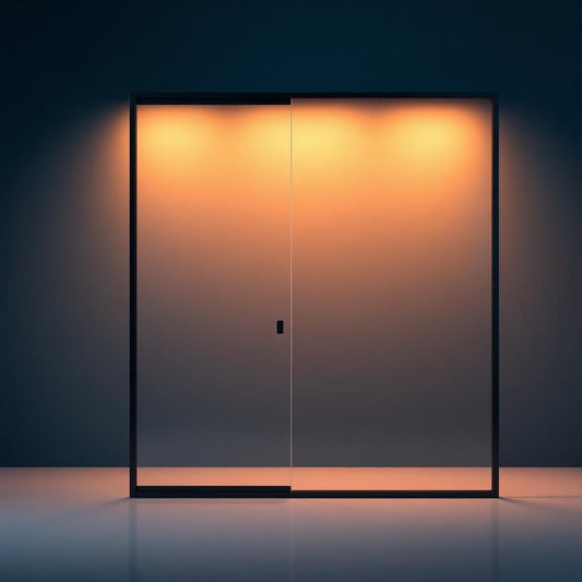 Office glass partition wall