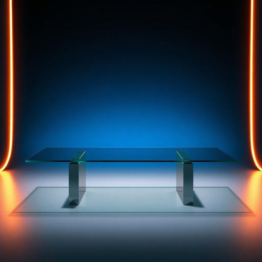 Custom tempered glass tabletop
